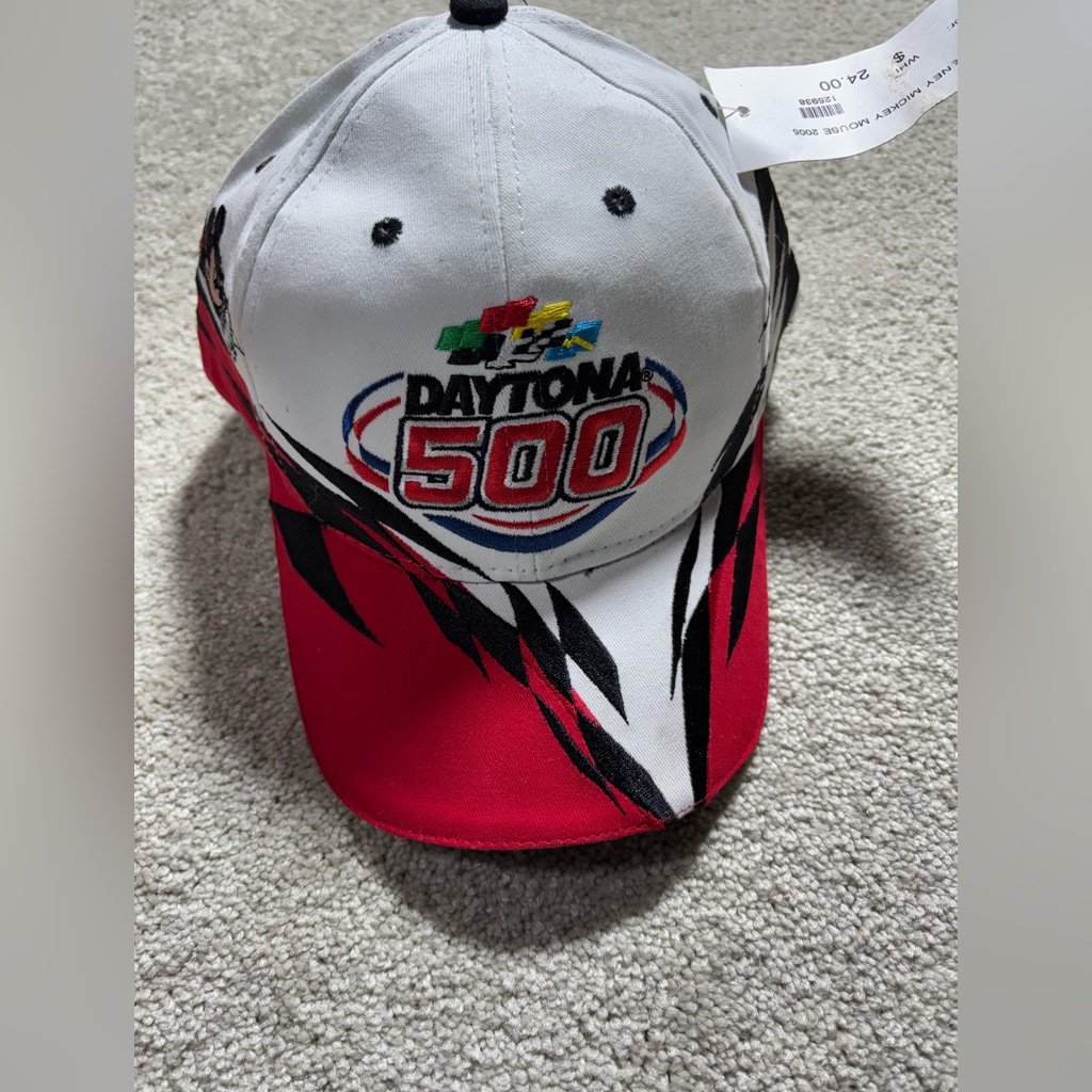 Nascar Daytona 500 Mickey Mouse Vintage Hat Nwt Nascar Daytona 500 Mickey Mouse Vintage Hat Nwt